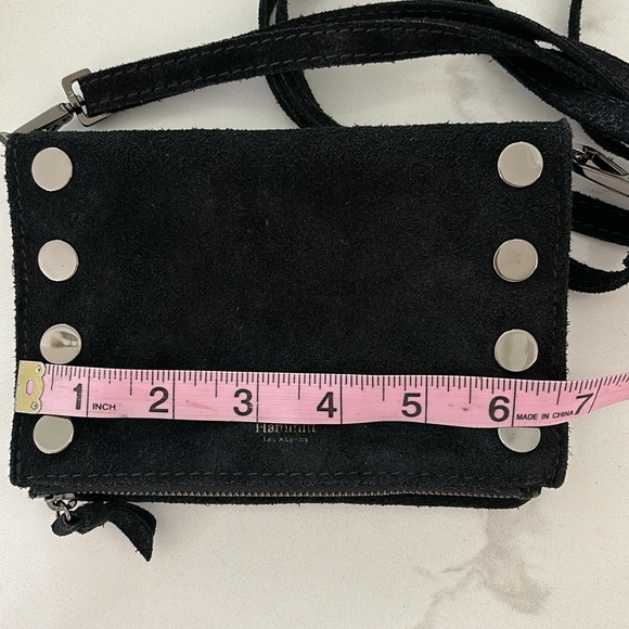 Hammitt Black Suede Mini Crossbody - Picture 6 of 8